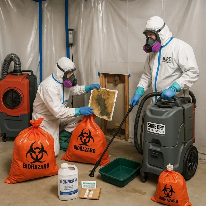 Contaminated Water Handling Protocols process in Belton, MO