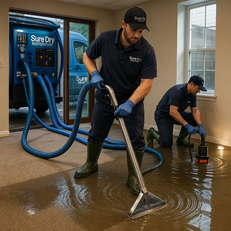 Water Extraction and Removal process in Belton, MO